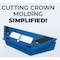 Kreg Crown Molding Tool, Plastic, For: Crown Molding up to 5-1/2 in W with 12 in Saw KMA2800 - alternate 4