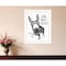 Homeroots Hello Sweet Cheeks Donkey White Framed Print Bathroom Wall Art 530071 - alternate 2