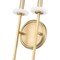 Z-Lite Gaultier  Modern Gold 2 Light Wall Sconce 6100-2S-MGLD - alternate 4