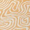 Homeroots 5' X 8' Peach And Ivory Abstract Washable Indoor Outdoor Area Rug 598993 - alternate 5