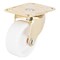 Prosource Swivel Caster, 1-5/8 in Dia Wheel, 5/8 in W Wheel, Plastic Wheel, White, 50 lb JC-B12-PS - alternate 1