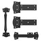 National Hardware Rustic Modern Gate Kit, Steel, Black, 4-Piece N166-031 - alternate 2