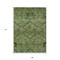 Homeroots 9' X 12' Olive Green Fern Green And Artichoke Green Floral Washable Indoor Outdoor Area Rug 588904 - alternate 6