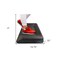 Homeroots Premium Black Cushion Varied Surface Anti Fatigue Mat 397715 - alternate 3