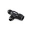 Hps Performance -4 AN Aluminum Tee Adapter with Female on Run AN9261-4 - alternate 1