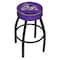 Holland Bar Stool Co 30" 4" James Madison Cushion Seat, Blk Wrinkle Base Swivel Bar Stool L8B130JmsMad - alternate 1