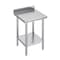Vevor Stainless Steel Work Table Commercial Prep Table 30x18 Inch With 4 Casters GZT76*45*85 - alternate 1