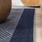Jonathan Y Nautisk Trellis Stripe Non-Slip Machine-Washable Navy/Gray 3 ft. x 5 ft. Area Rug WSH120A-3 - alternate 3