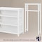 Alaterre Furniture Coventry Over Toilet Open Storage Shelf, Bath Storage Shelf ANCT736WH - alternate 5