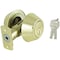 Prosource Deadbolt, 3 Grade, Polished Brass, 2-3/8 to 2-3/4 in Backset, KW1 Keyway D272-RU5B - alternate 1