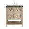 James Martin Vanities Breckenridge 30" Single Vanity, Whitewashed Oak, w/ 3 CM Phantome Eclos Top 330-V30-WWO-3PHT - alternate 1