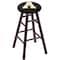 Holland Bar Stool Co Oak Bar Stool, Dark Cherry Finish, Appalachian State Seat RC30OSDC - alternate 1
