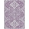 Homeroots 3' X 5' Lavender Plum And Ivory Medallion Washable Indoor Outdoor Area Rug 589044 - alternate 6