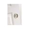 Kwikset Round Privacy Pocket Door Lock Satin Chrome Finish 335-26D - alternate 6