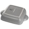Gibson Home Rockaway 2 Piece Stoneware Nesting Bakeware Set in Grey 130946.02 - alternate 3