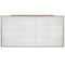 Homeroots Rectangle Mirrored Three Drawer Console Storage Chest 383193 - alternate 6