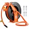 Vevor Retractable Air Hose Reel 50 FT x 3/4 Inch Air Hose Reel with Double Arm NTS-A20B - alternate 1