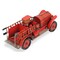 Homeroots 7" Red and Gold Metal Hand Painted 1923 style fire truck Model Car 489411 - alternate 4