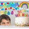 Trend Rainbow Birthday Dry-Erase Decorative Set T19002 - alternate 4