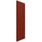 Ekena Millwork True Fit PVC Horizontal Slat Modern Style Fixed Mount Shutters, Pepper Red, 12W x 32H, PR TFP001HZ12X032MR - alternate 7