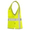 Dome75 Hi-Vis Safety Vest SM/MD Class ANSI/ISEA 107-2020 Class 2 , Zippered Front Closure 2 Pockets DV1221 - alternate 6