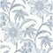 A-Street Prints Star Flower Blue Floral Trail Wallpaper 4172-27512 - alternate 1