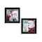 Homeroots Set Of Two Santas Blessings Black Framed Print Wall Art, 2PK 407916 - alternate 1