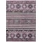 Homeroots 9' X 12' Purple Plum And Gray Tribal Washable Indoor Outdoor Area Rug 615426 - alternate 4