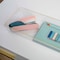 Martha Stewart Kerry 2 Pack Plastic Stackable Office Desk Drawer Organizers with Gold Trim, 15 x 6 BE-PB8972-G-2-CLRGLD-MS - alternate 3