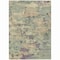 Homeroots 9' X 12' Sage Gray And Plum Abstract Washable Indoor Outdoor Area Rug 630907 - alternate 4