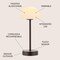 Jonathan Y Xavier 12.5" Modern Minimalist Iron Rechargeable Integrated Portable LED Table Lamp, Oil Rubbed Bronz JYL7109B - alternate 8