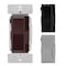Eaton Wiring Devices Eaton AL, DUL06P Decorator Dimmer, 120 VAC, 600 W, CFL, Halogen, Incandescent, LED Lamp, 3-Way DUL06P-C7-KB-L - alternate 3