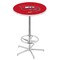 Holland Bar Stool Co 42" Chrome Western Kentucky Pub Table, 36" dia. Top L216C4236WestKy - alternate 1