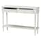 Baxton Studio Malinda Classic White Wood 2-Drawer Console Table with Spindle Legs 253-14068-ZORO - alternate 6