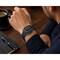 Elegani Leather Band Compatible with Apple Watch 42mm, Blue, Blue/Yellow Gold/Rose Gold Buckle VTCASB-BLU-42 - alternate 2