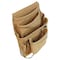 Toolpro Pouch, 10 Pocket Suede Leather Nail and Tool Pouch, Leather TP00924 - alternate 3