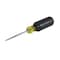 Klein Tools Cushion Grip Scratch Awl, Tip Size 3 1/2 in, Overall Length 7 7/8 in, Yellow/Black 650 - alternate 4