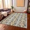 Homeroots 3' X 5' Gray And Ivory Abstract Washable Indoor Outdoor Area Rug 614161 - alternate 5