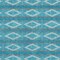 Homeroots 8' X 10' Teal Blue Gray And Ivory Geometric Washable Indoor Outdoor Area Rug 599673 - alternate 4