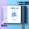 Canson Artist Series Montval Watercolor Art Book, Fabric Cover, Side Wire Binding, 48 Sheet, 7.8x7.8 inch C31200L004 - alternate 2