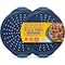Bakken- Swiss BAKKEN Pizza Pan, Round Perforated, Nonstick Marble Coating, Dishwasher Safe, Blue, 2PK BAKPIZSHRB86 - alternate 1