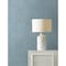 Advantage Edmore Sky Blue Faux Suede Wallpaper 4144-9164 - alternate 2