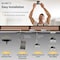 Nuwatt 3 Inch LED Gimbal Recessed Downlight 2700K-5000K Selectable Canless Light, Dimmable IC Rated, 16PK NW-GMB-3-5CT-WH-R-16P - alternate 7