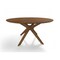 Homeroots 59" Brown Rounded Pedestal Base Dining Table 486014 - alternate 1