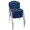 Regency Rico Classroom Training Stack Chair Armless, Navy Blue, 4PK 305-NV-4PK - alternate 1