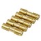 Mytee Products 2Pcs DOT Union Connector Brass Push-Lock Air Brake Fitting 1/4 inTube OD, 5Pcs Set, 2PK MP-ABF-UNION14x2 - alternate 3