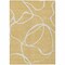 Homeroots 3' X 5' Gold And Ivory Abstract Washable Indoor Outdoor Area Rug 597475 - alternate 7