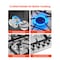 Vevor Gas Cooktop 36 inch 5 Burners Built-in Gas Stove Top with SABAF Burner MGBS-865B8 - alternate 3