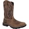 Georgia Boot Carbo-Tec FLX 11" Pull-On Alloy Toe Work Boot with InsulKul, Brown, Size 9.5 GB00736 - alternate 1