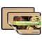 Nutrichef Silicone Baking Mats, Black NUBAPABK14 - alternate 1